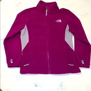Girls Northface fleece jacket